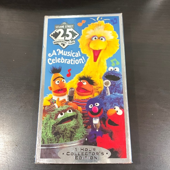 Sesame Street 25th Anniversary VHS - Picture 1 of 3